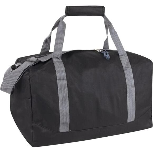 30 Liter,17 Inch Canvas Duffle Bags for Men and Women–Travel Weekender Overnight - Picture 7 of 8